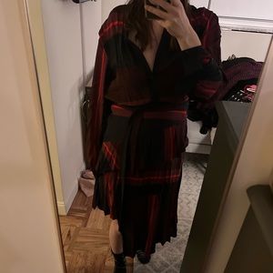 Joie midi asymmetrical dress